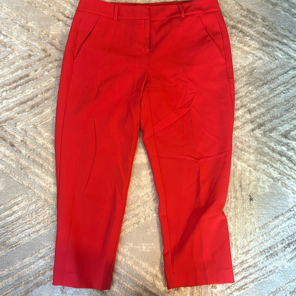 Women's Red Slacks